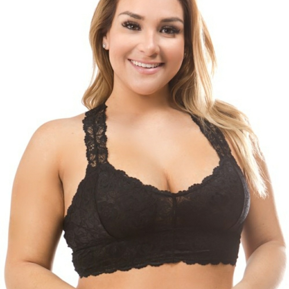 🖤PLUS SIZE LACE BRALETTES